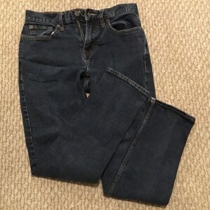 Old Navy Dark Blue Denim Jeans Sz 28 Slim